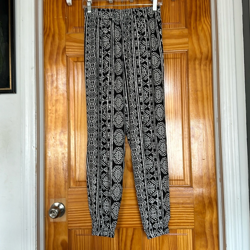 Vintage print lounge pants